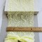 Kitcheniva Stretch Bright Yellow Floral Guipure Lace Trim Sewing
